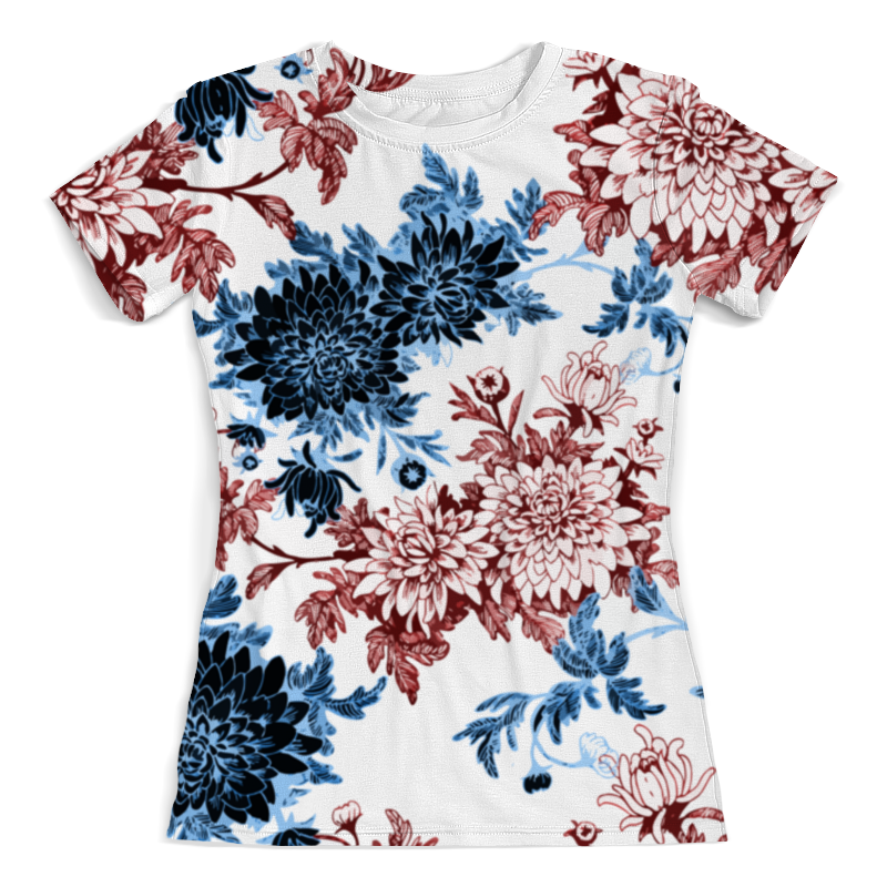 Printio Футболка с полной запечаткой (женская) Хризантемы printio футболка с полной запечаткой женская хризантемы