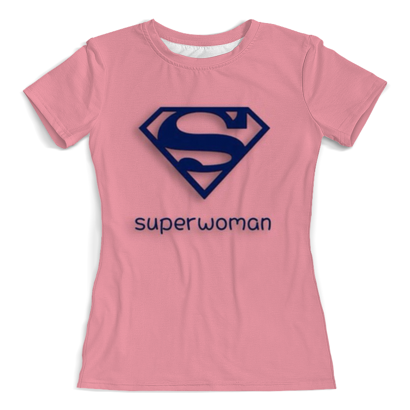 Printio Футболка с полной запечаткой (женская) Super woman printio футболка с полной запечаткой женская woman девушка