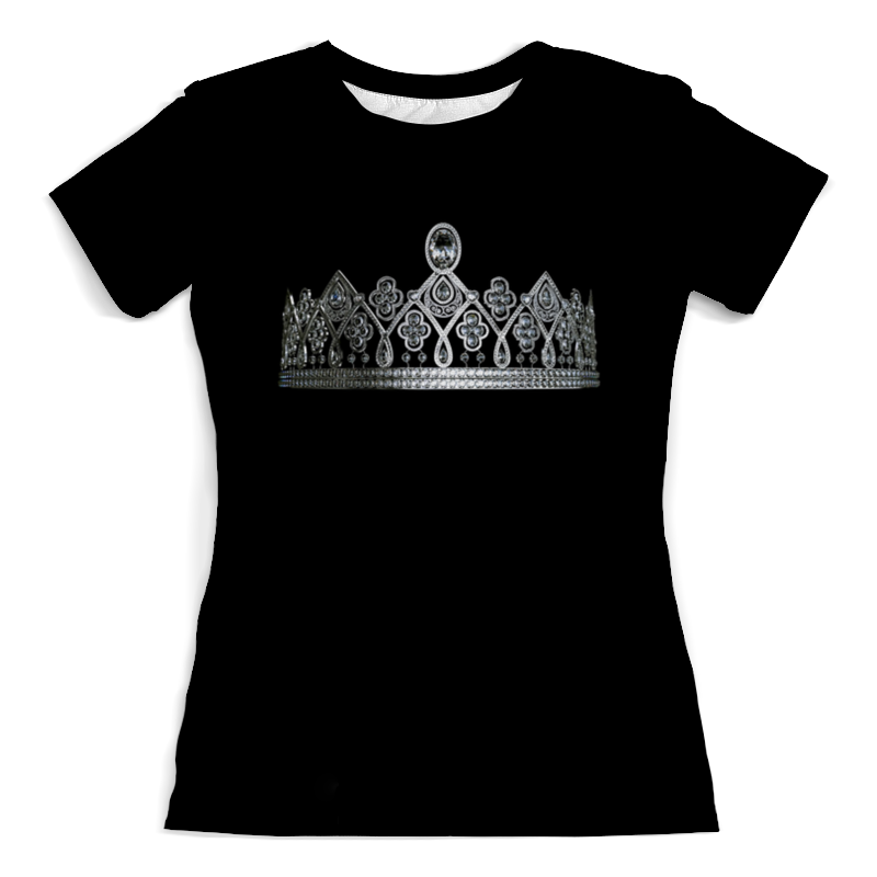 Printio Футболка с полной запечаткой (женская) Корона printio футболка с полной запечаткой женская лев с короной