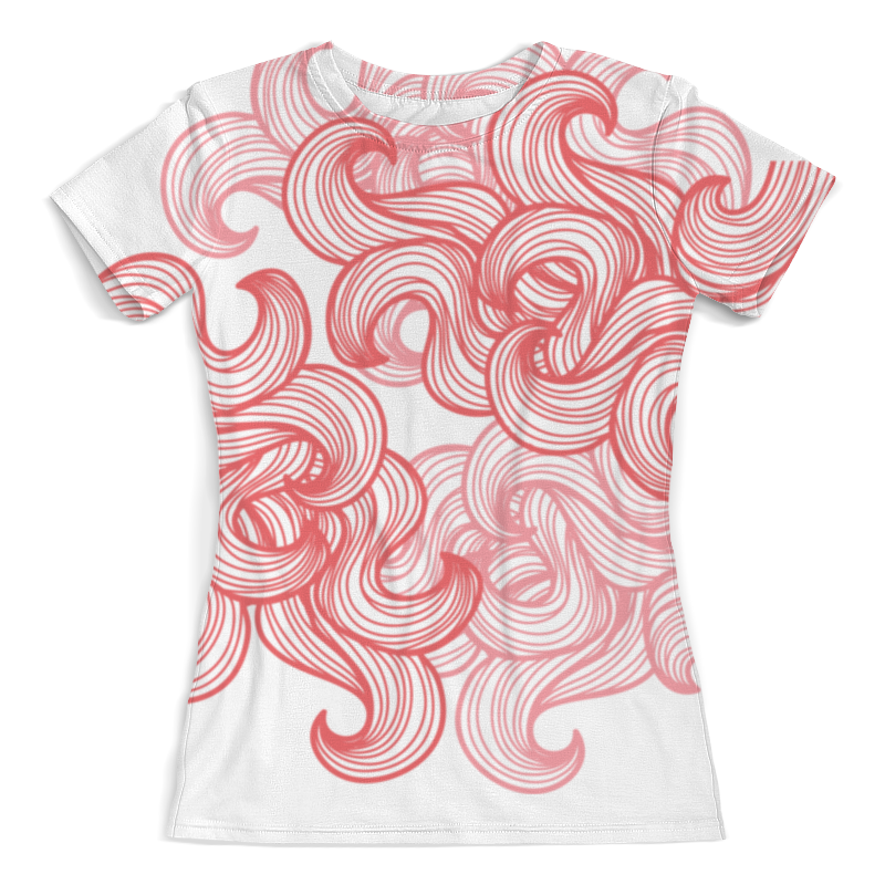printio футболка с полной запечаткой мужская craft r n r Printio Футболка с полной запечаткой (женская) Коллекция high fashion - коралловый узор