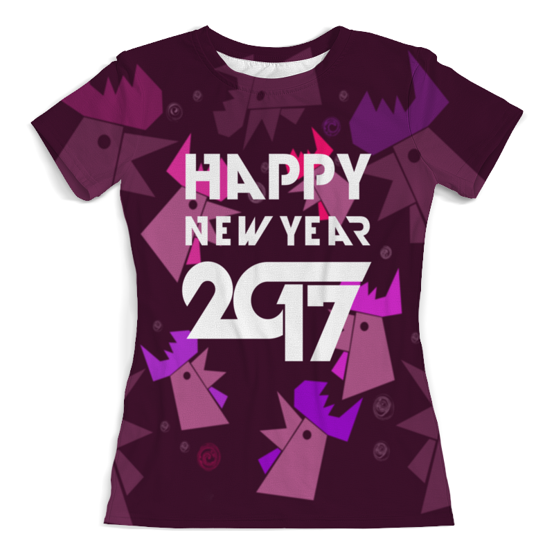Printio Футболка с полной запечаткой (женская) Happy new year printio футболка с полной запечаткой женская happy new year