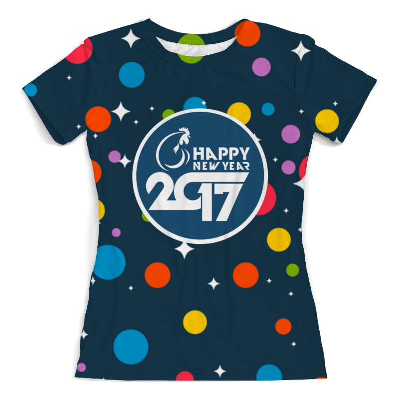 Printio Футболка с полной запечаткой (женская) Happy new year 2017 printio футболка с полной запечаткой женская happy new year 2017