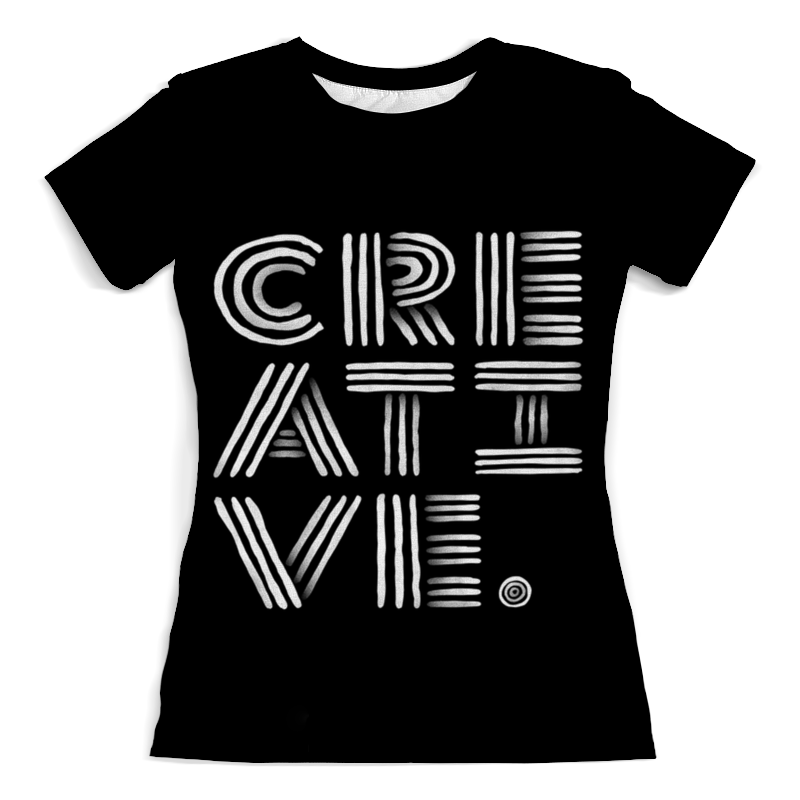 Printio Футболка с полной запечаткой (женская) Be creative printio футболка с полной запечаткой женская creative inside