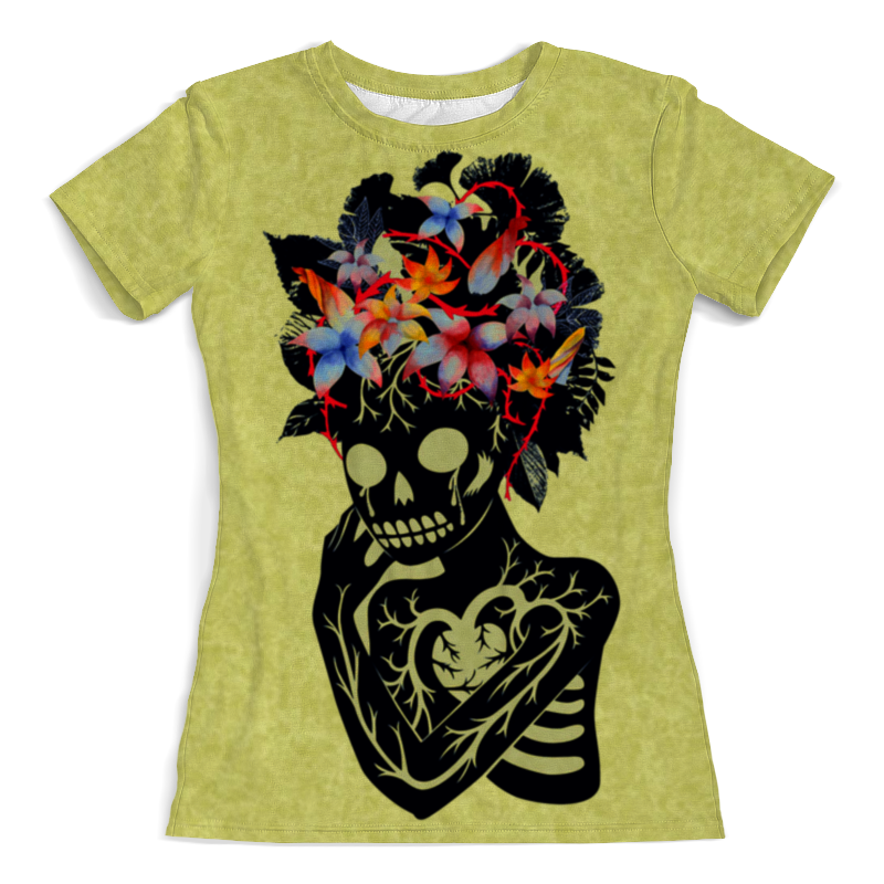 Printio Футболка с полной запечаткой (женская) Skull art printio футболка с полной запечаткой женская death art
