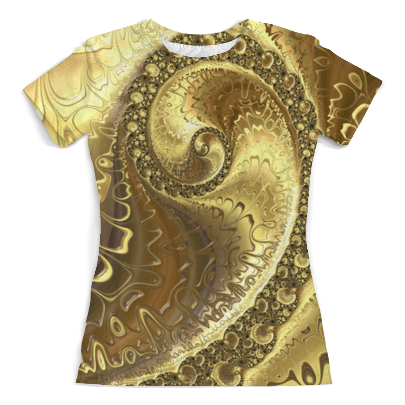 Printio Футболка с полной запечаткой (женская) Золото printio футболка с полной запечаткой женская золото