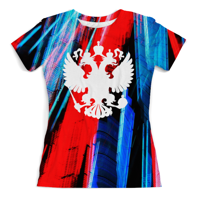 Printio Футболка с полной запечаткой (женская) Russia