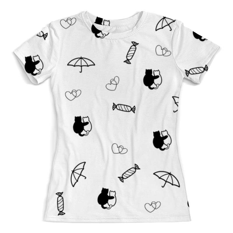Printio Футболка с полной запечаткой (женская) Влюбленные printio футболка с полной запечаткой для девочек влюбленные