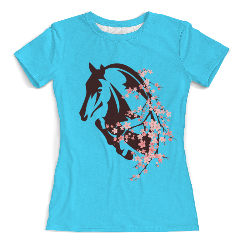 Printio Футболка с полной запечаткой (женская) Лошадь printio футболка с полной запечаткой женская девушка и лошадь
