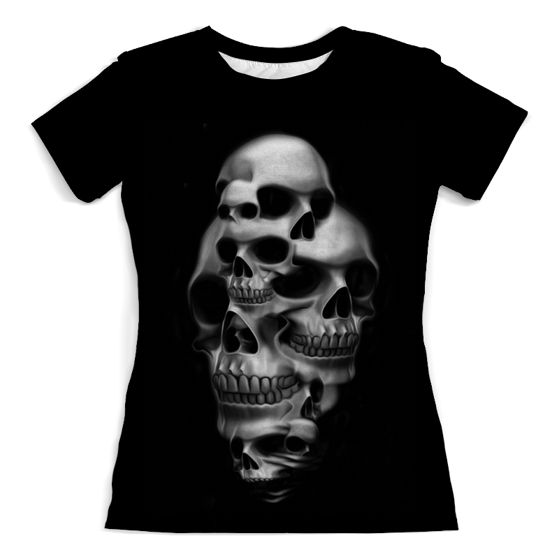 Printio Футболка с полной запечаткой (женская) Skull art printio футболка с полной запечаткой женская death art