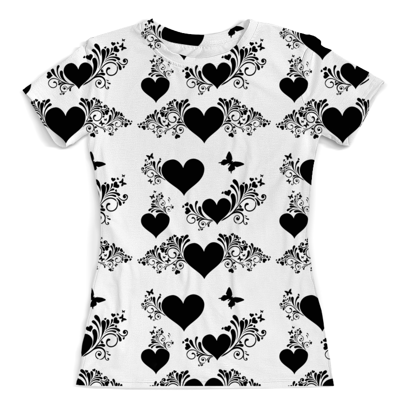 Printio Футболка с полной запечаткой (женская) сердечки printio футболка с полной запечаткой женская футболка теплые сердечки