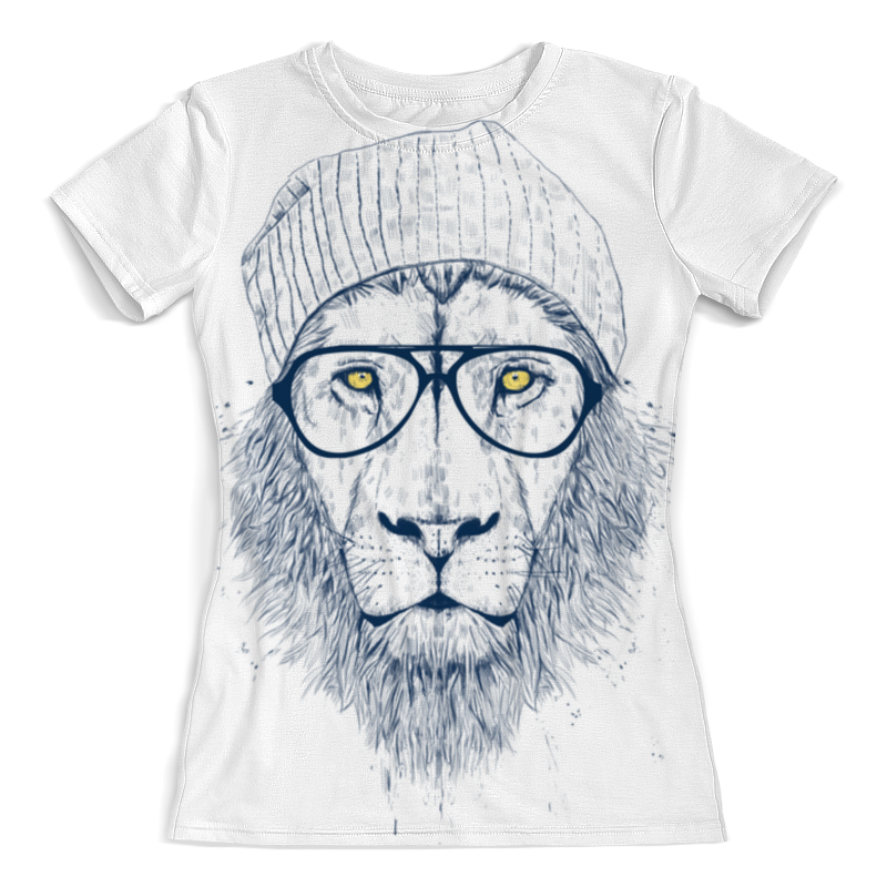 Printio Футболка с полной запечаткой (женская) Hipster lion 3d printio футболка с полной запечаткой женская hipster lama