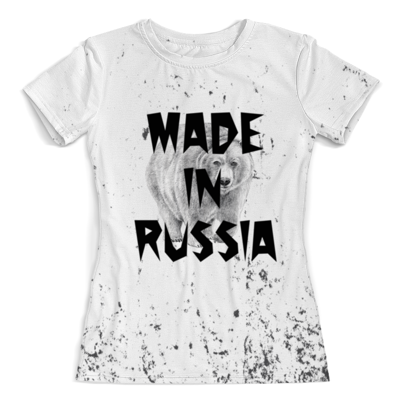 Printio Футболка с полной запечаткой (женская) Made in russia printio футболка с полной запечаткой женская made in the 80s