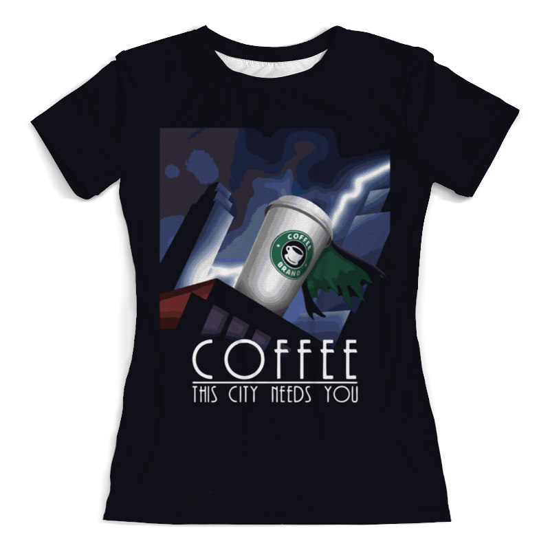 Printio Футболка с полной запечаткой (женская) Кофе printio футболка с полной запечаткой женская кофе