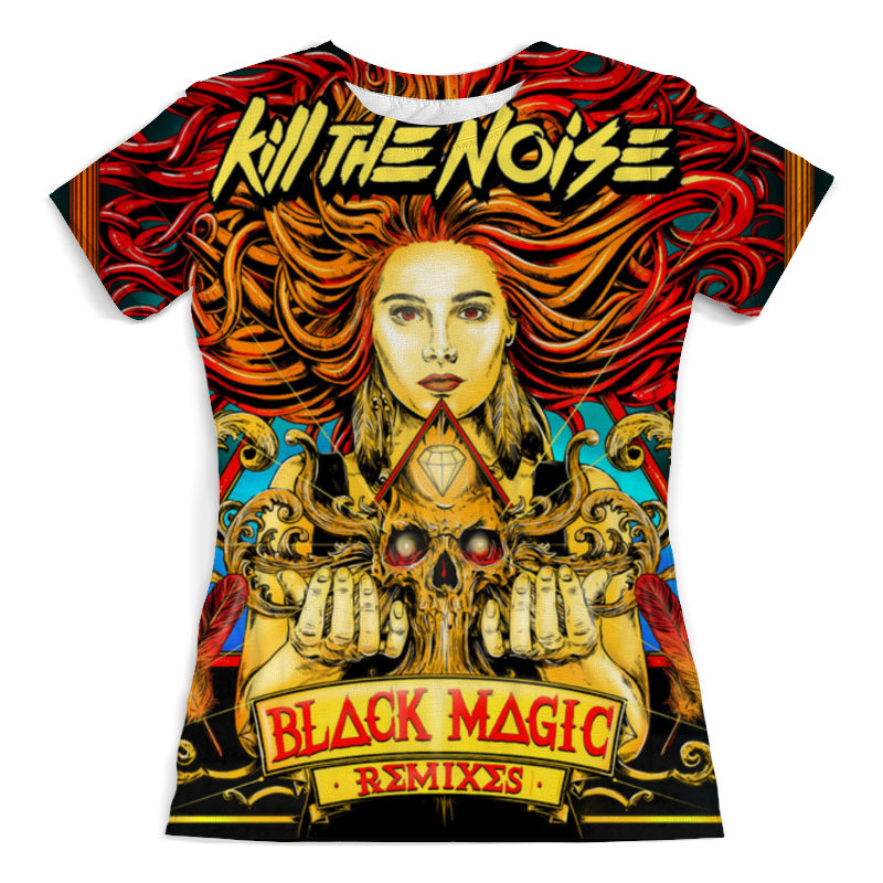 Printio Футболка с полной запечаткой (женская) Чёрная магия printio футболка с полной запечаткой женская чёрная магия