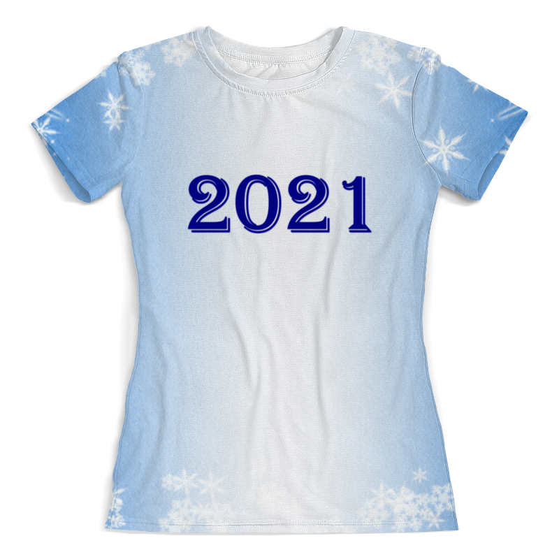 Printio Футболка с полной запечаткой (женская) Новый год printio футболка с полной запечаткой женская 2018 новый год