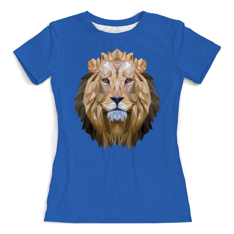 Printio Футболка с полной запечаткой (женская) Лев printio футболка с полной запечаткой женская лев тотем