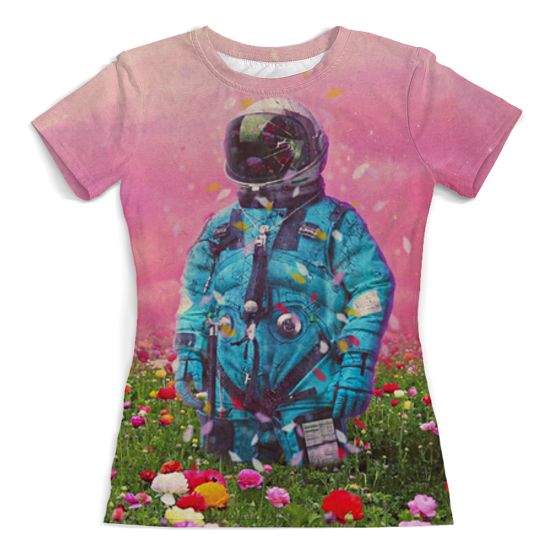 Printio Футболка с полной запечаткой (женская) Цветочное поле printio футболка с полной запечаткой женская цветочное поле
