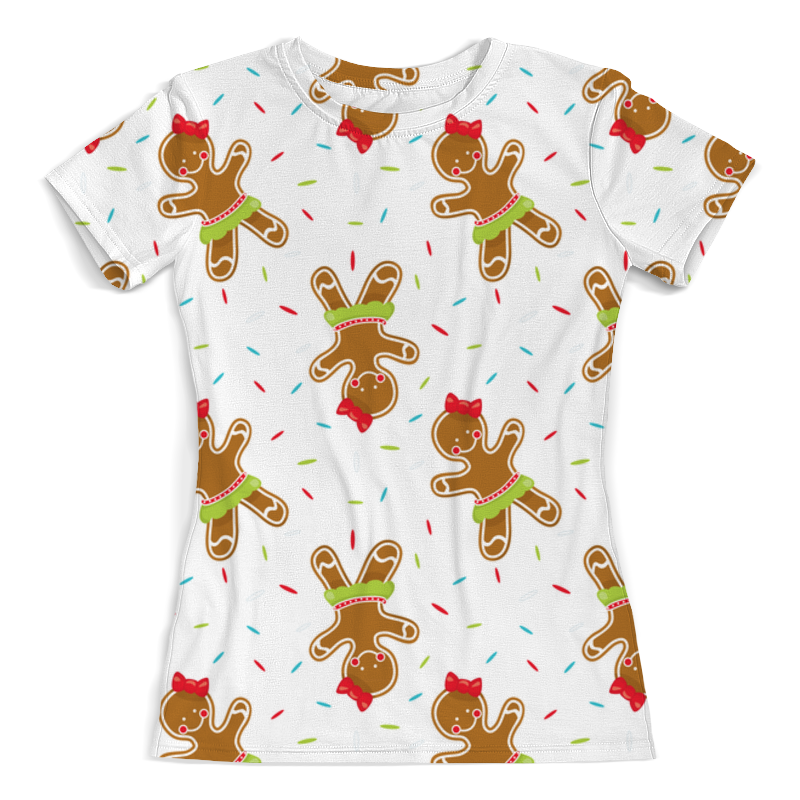 Printio Футболка с полной запечаткой (женская) Печенье printio футболка с полной запечаткой для мальчиков печенье