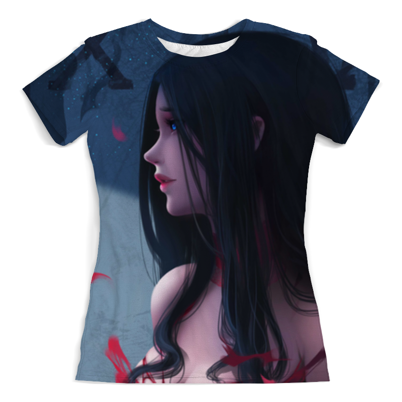 printio футболка с полной запечаткой женская девушка с агавой виктор борисов мусатов Printio Футболка с полной запечаткой (женская) Девушка