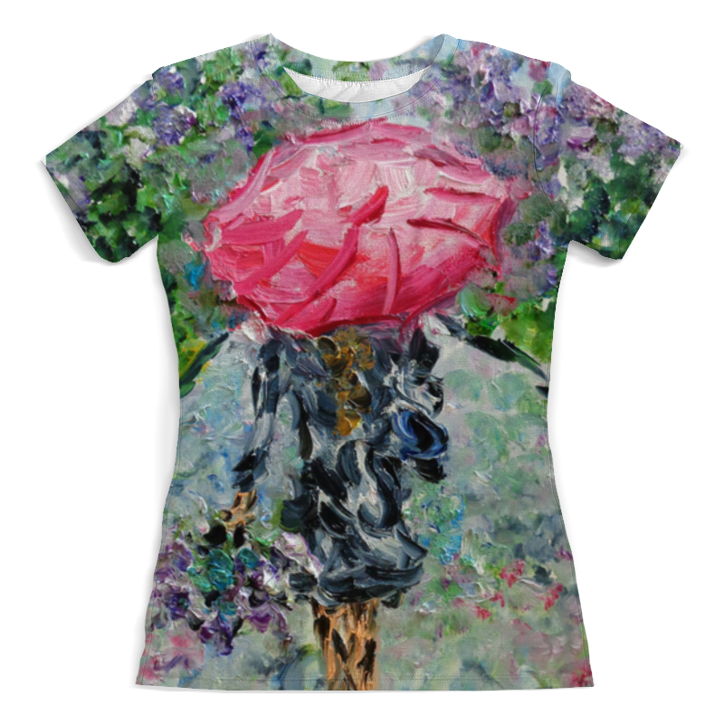 printio футболка с полной запечаткой женская я люблю яна ван эйка ева Printio Футболка с полной запечаткой (женская) Запах дождя