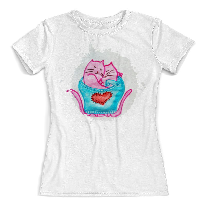 Printio Футболка с полной запечаткой (женская) Любовь printio футболка с полной запечаткой женская счастье