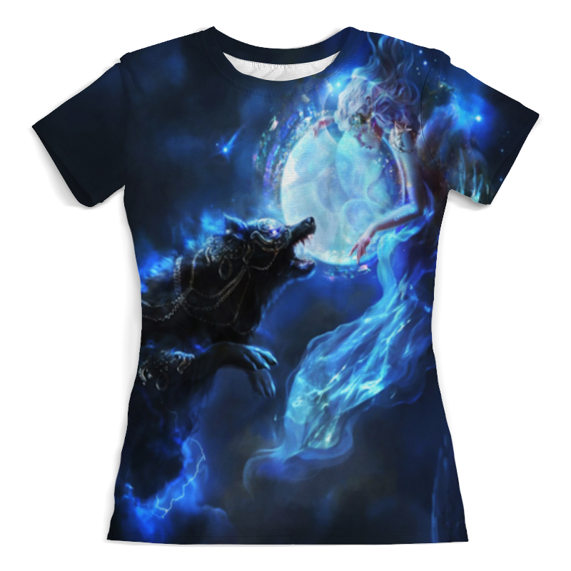 Printio Футболка с полной запечаткой (женская) Волки printio футболка с полной запечаткой женская волки огонь и вода