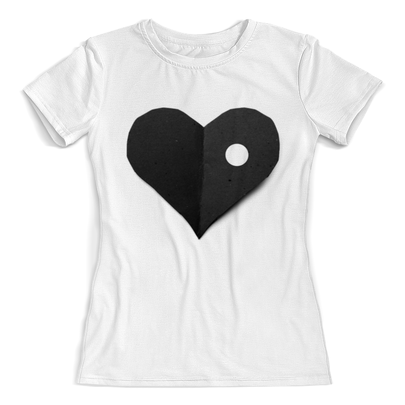 Printio Футболка с полной запечаткой (женская) Paper heart printio футболка с полной запечаткой женская red heart