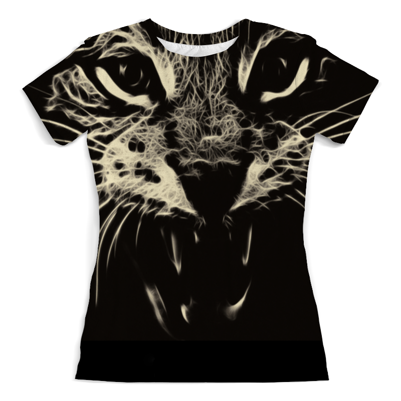 Printio Футболка с полной запечаткой (женская) Злая кошка printio футболка с полной запечаткой женская злая кошка