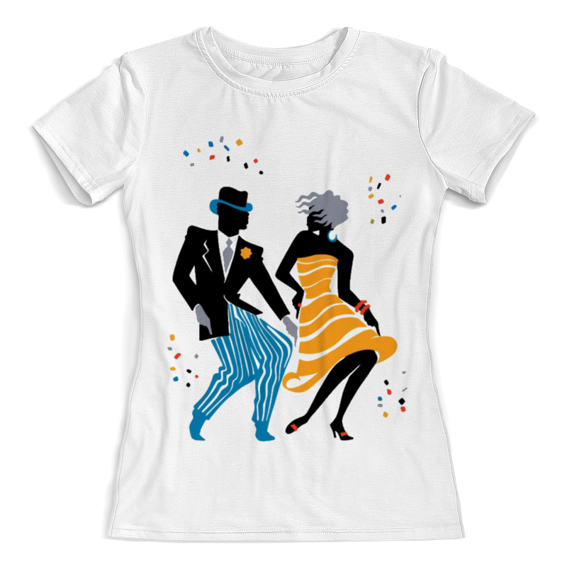 Printio Футболка с полной запечаткой (женская) Танцы. джиттер-баг printio футболка с полной запечаткой женская танцы джиттер баг