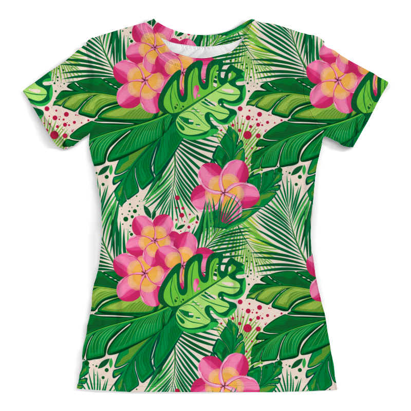 Printio Футболка с полной запечаткой (женская) Тропические букеты printio футболка с полной запечаткой женская тропические растения