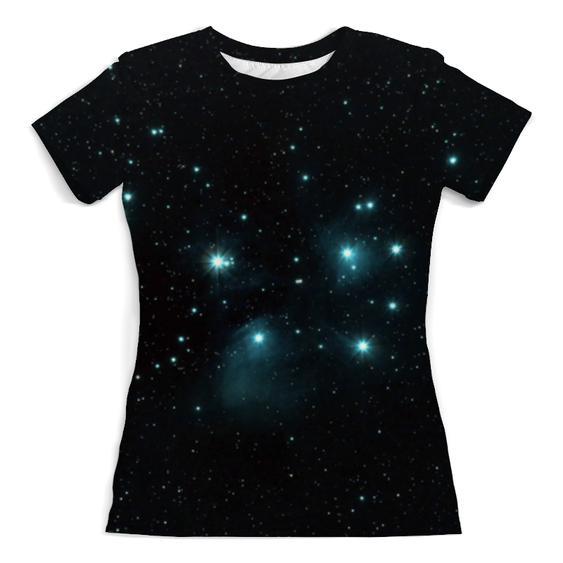 Printio Футболка с полной запечаткой (женская) Звездное скопление printio футболка с полной запечаткой для мальчиков звездное скопление