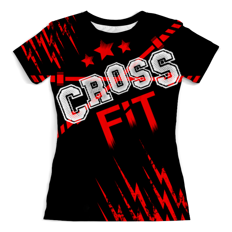Printio Футболка с полной запечаткой (женская) Кроссфит