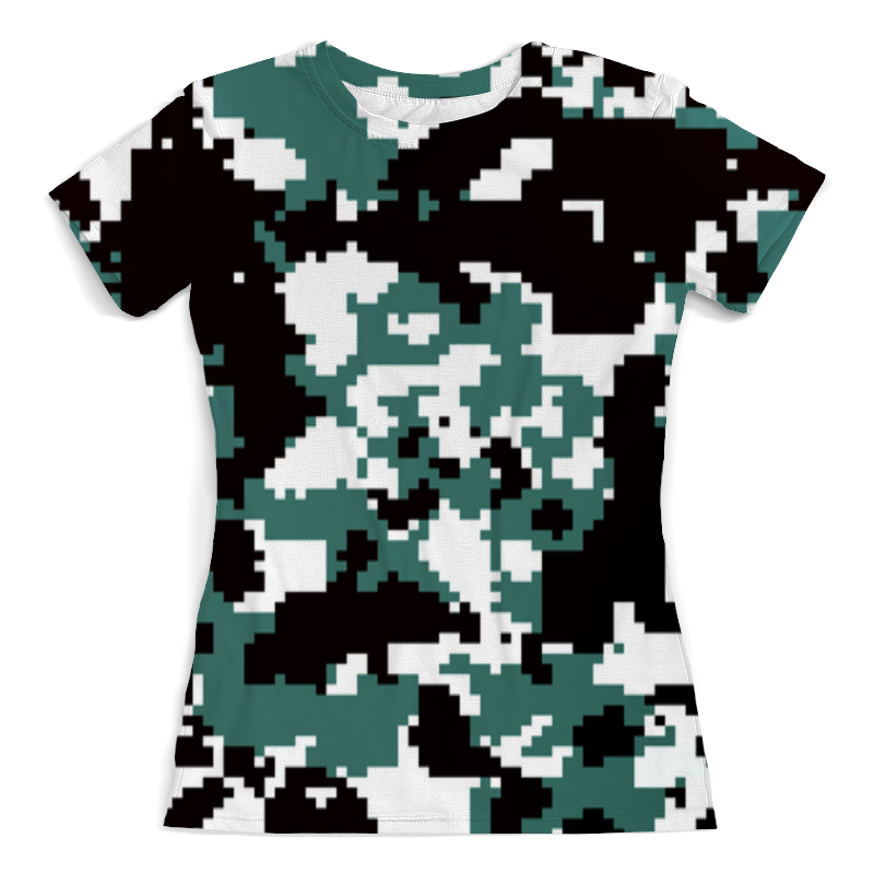 Printio Футболка с полной запечаткой (женская) Pixel camouflage printio футболка с полной запечаткой женская flag rf pixel