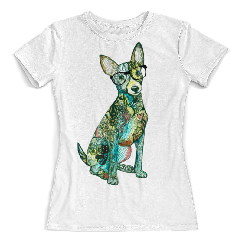 printio футболка с полной запечаткой женская моя собака Printio Футболка с полной запечаткой (женская) Моя любимая собака