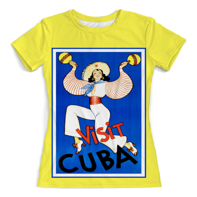 Printio Футболка с полной запечаткой (женская) Куба винтаж printio футболка с полной запечаткой женская винтаж