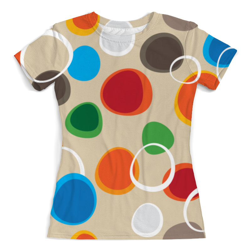 Printio Футболка с полной запечаткой (женская) Цветная абстракция printio футболка с полной запечаткой женская цветная абстракция