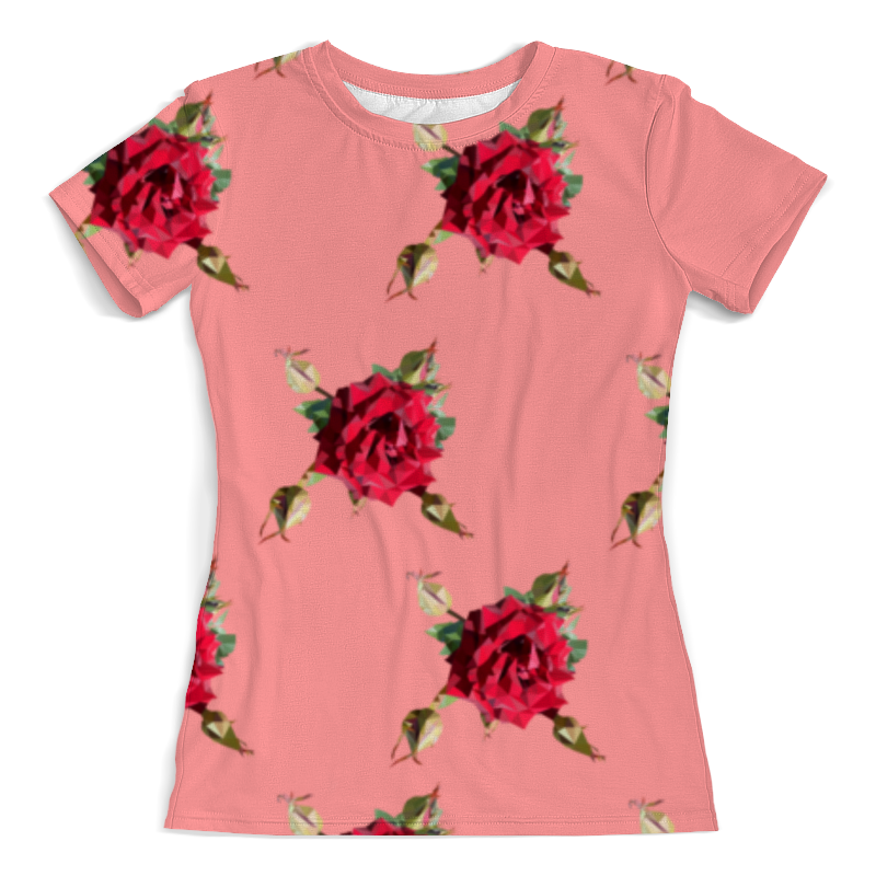 Printio Футболка с полной запечаткой (женская) Rose low poly vector printio футболка с полной запечаткой женская rose low poly vector