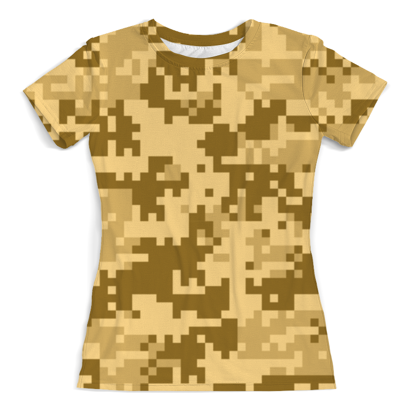 Printio Футболка с полной запечаткой (женская) Камуфляж