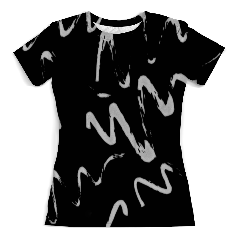 Printio Футболка с полной запечаткой (женская) Волна printio футболка с полной запечаткой женская звуковая волна