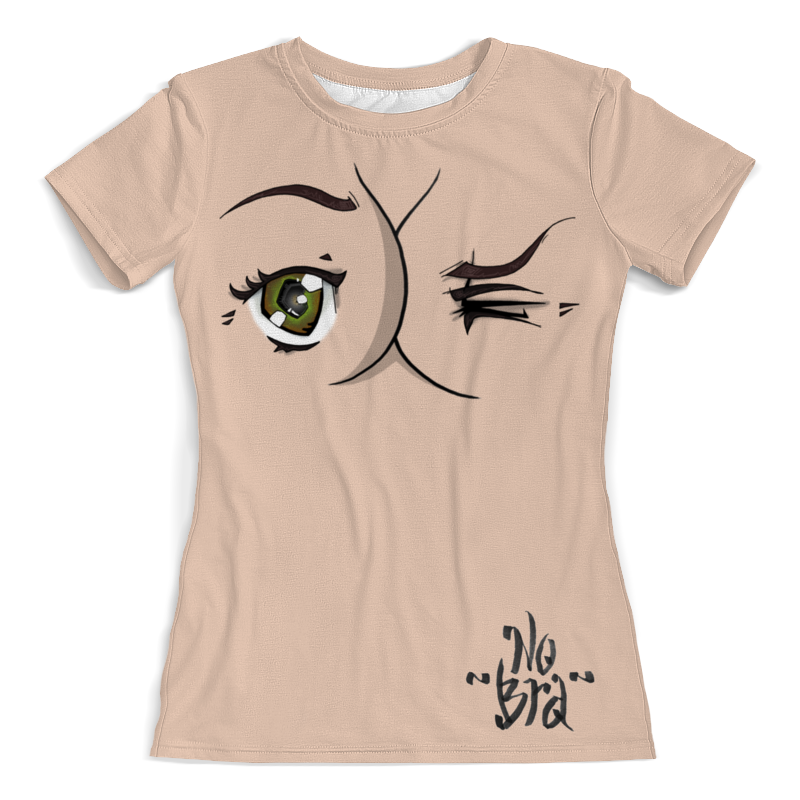 Printio Футболка с полной запечаткой (женская) No bra vol02 printio футболка с полной запечаткой женская no bra vol02