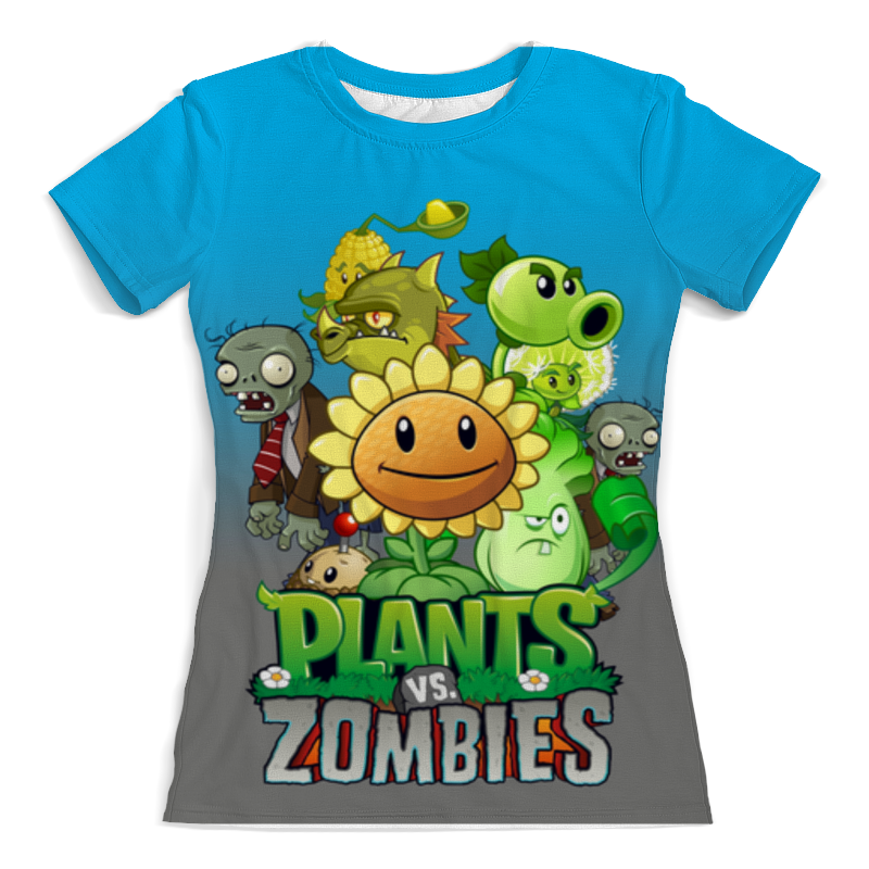Printio Футболка с полной запечаткой (женская) Plants vs zombies футболка с полной запечаткой мужская printio ash vs zombies