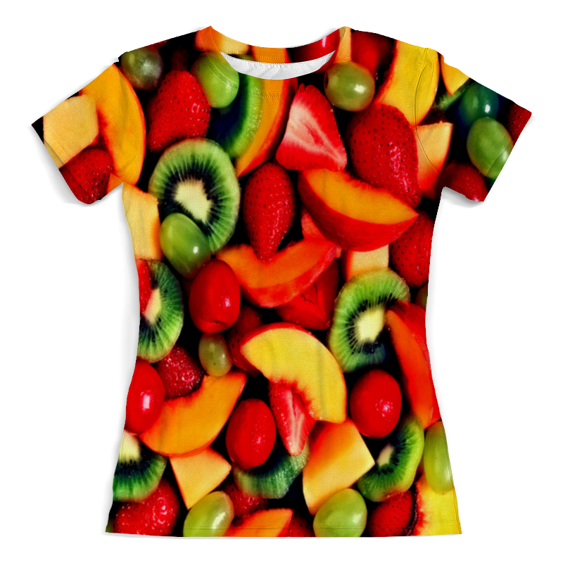 Printio Футболка с полной запечаткой (женская) Фрукты printio футболка с полной запечаткой женская фрукты