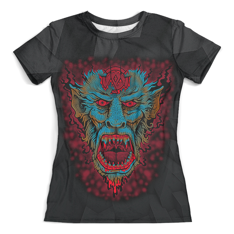 Printio Футболка с полной запечаткой (женская) Monster (halloween) printio футболка с полной запечаткой для девочек halloween monster