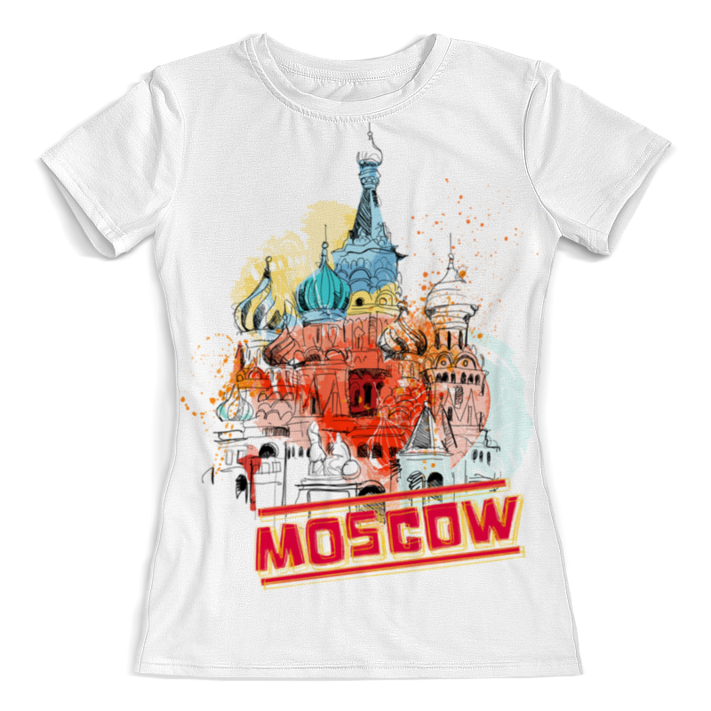Printio Футболка с полной запечаткой (женская) Москва printio футболка с полной запечаткой для мальчиков москва