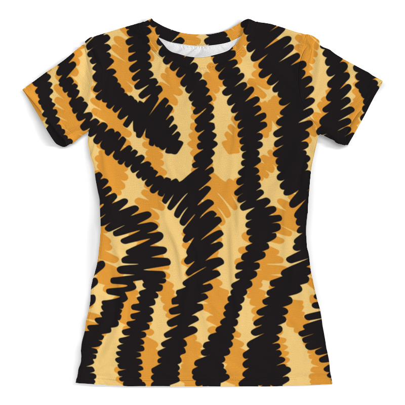 Printio Футболка с полной запечаткой (женская) Тигровый printio футболка с полной запечаткой женская тигровый