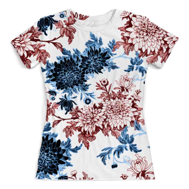 Printio Футболка с полной запечаткой (женская) Хризантемы printio футболка с полной запечаткой женская хризантемы