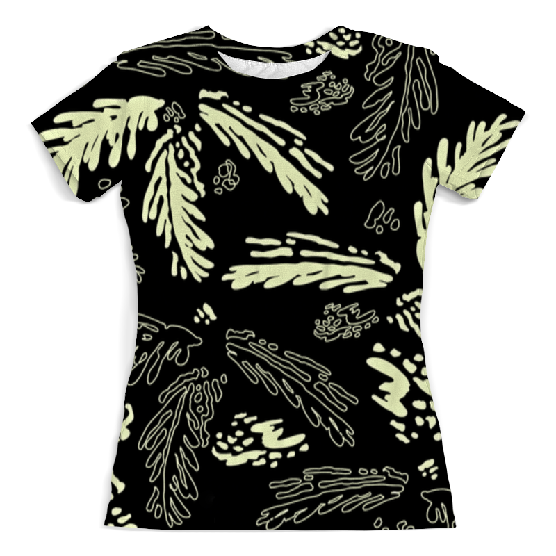 Printio Футболка с полной запечаткой (женская) Leaf pattern printio футболка с полной запечаткой женская leaf pattern