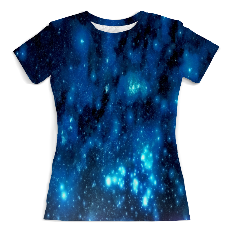 Printio Футболка с полной запечаткой (женская) Звездное небо printio футболка с полной запечаткой женская синее небо