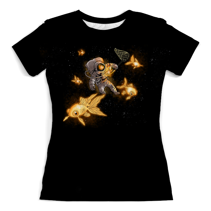 Printio Футболка с полной запечаткой (женская) В космосе printio футболка с полной запечаткой женская вспышки в космосе