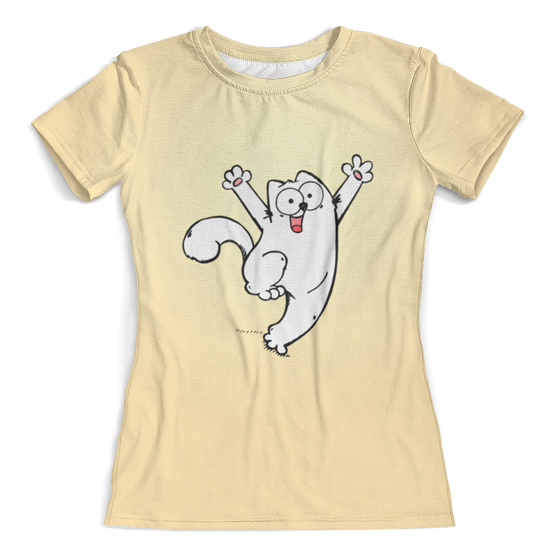 Printio Футболка с полной запечаткой (женская) simon’s cat printio футболка с полной запечаткой женская super cat
